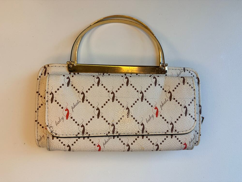 Baby Phat Y2K Wallet Purse Gold Handle Vintage